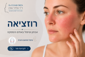 רוזציאה אבחון טיפול באודם והסמקה