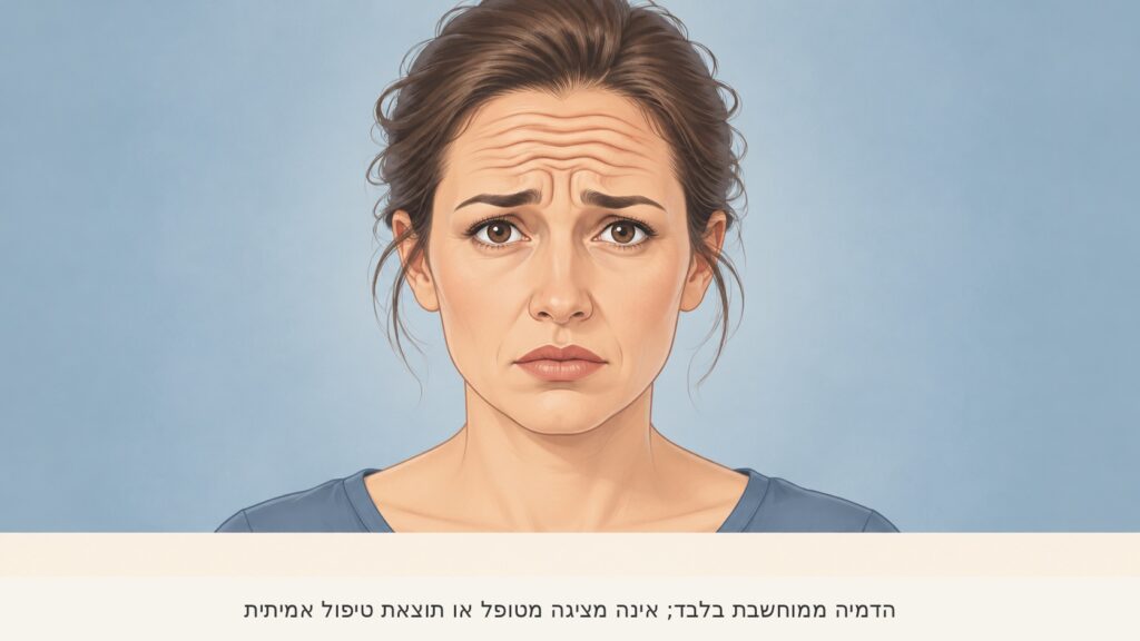 איור: כשבוטוקס לא משפיע