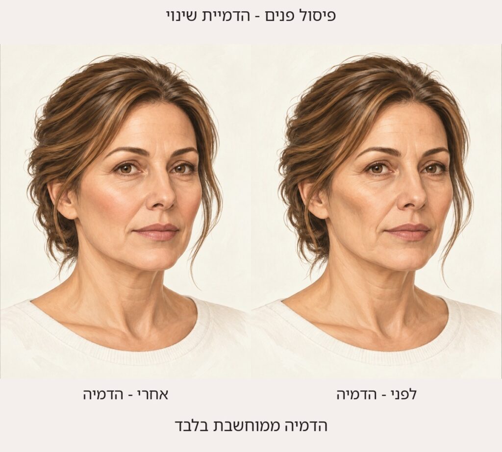 איור: אסתטיקה של הפנים